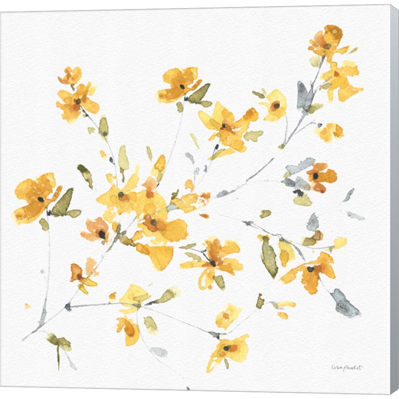 Happy Yellow 04A by Lisa Audit, Canvas Art