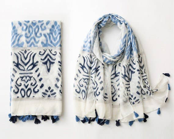 Handmade Soft Voile Scarves, Boho
