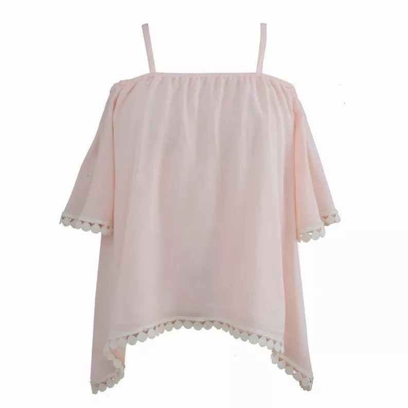 Vintage Rag Off The Shoulder Top - S001831B002253P000734V009