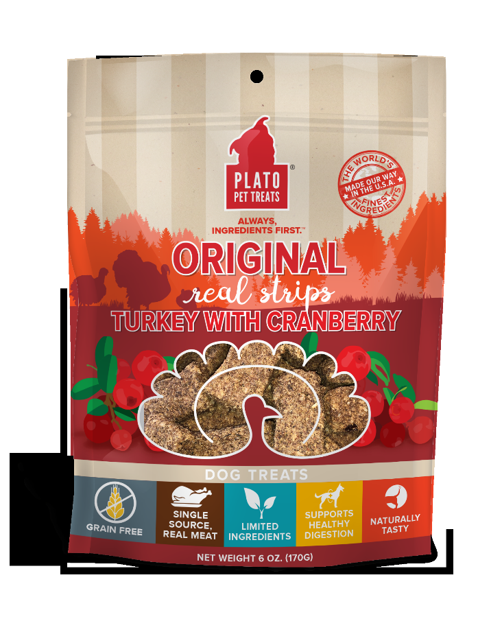 Plato Pet Treats Original Real Strips