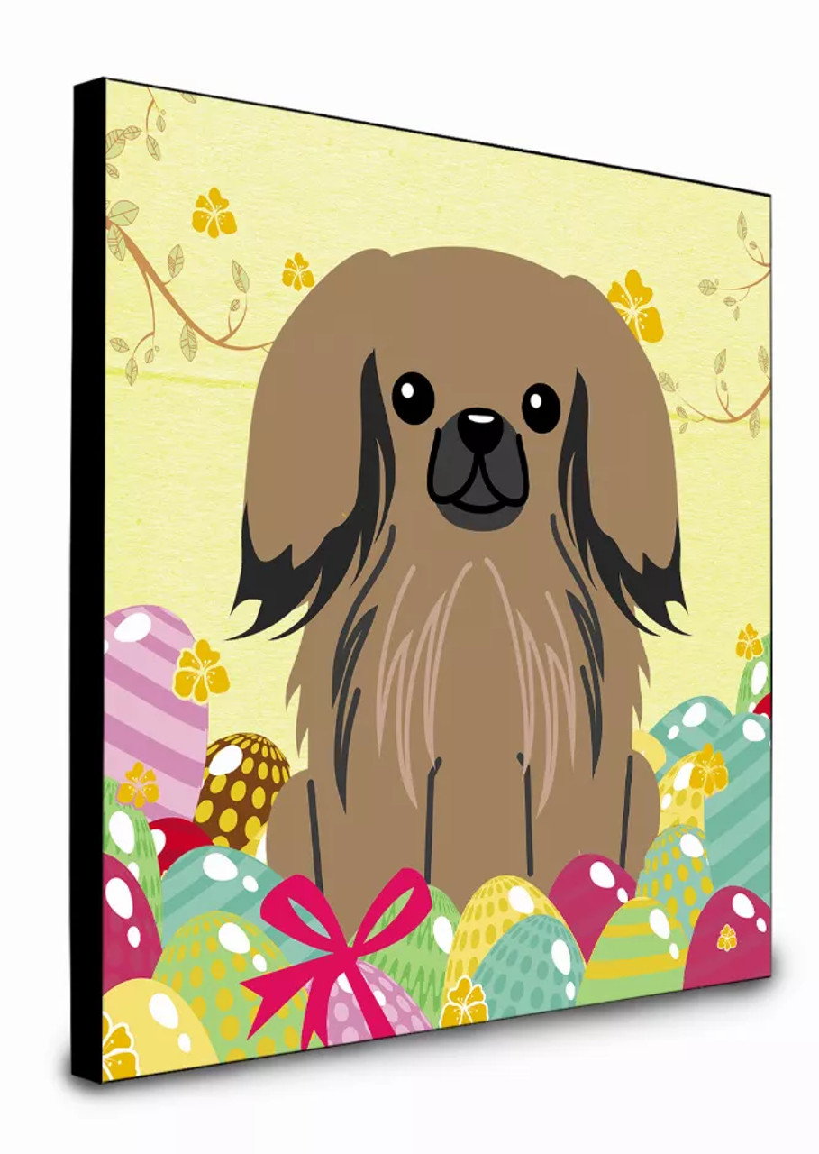 Easter Eggs Dog Artwork Wall Panel - S000213B001695P015088V029