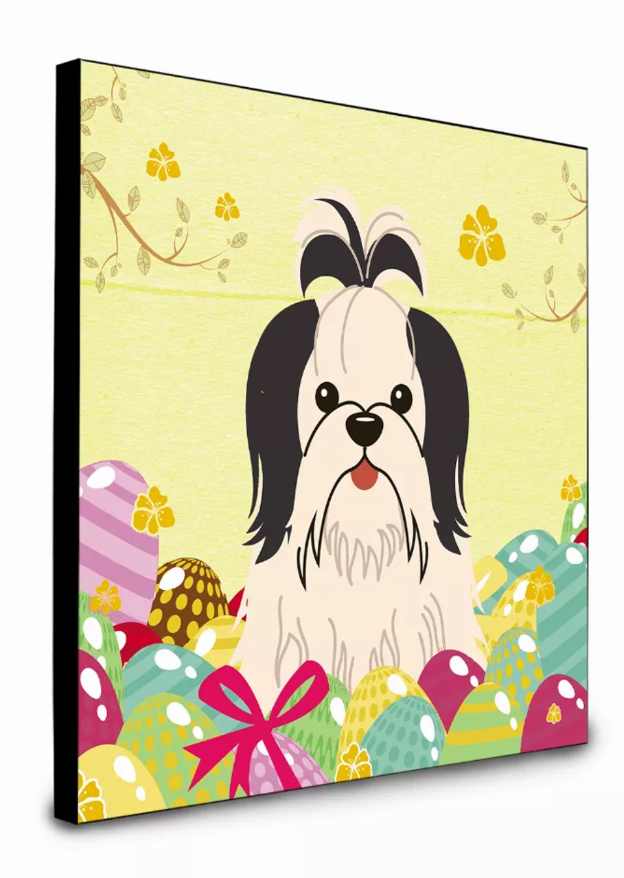 Easter Eggs Dog Artwork Wall Panel - S000213B001695P015088V015