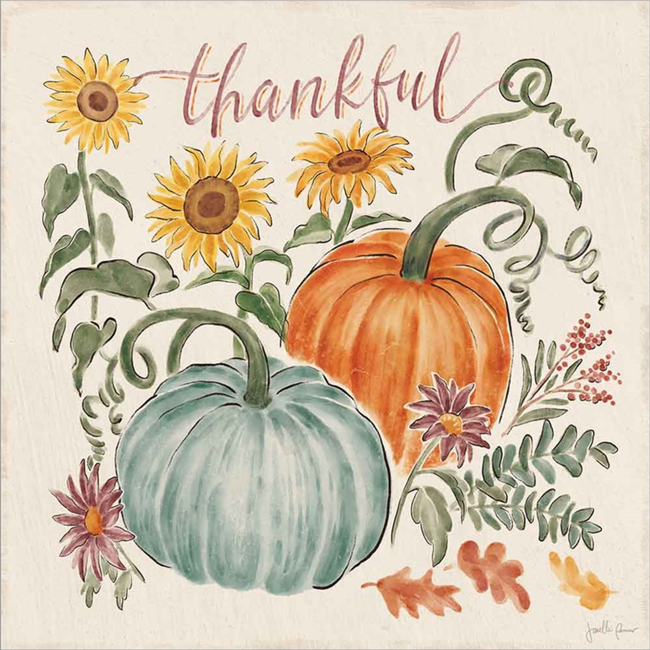 Harvest Jewels III by Janelle Penner, Canvas Art - C1080005-0120000-8CCQAMA