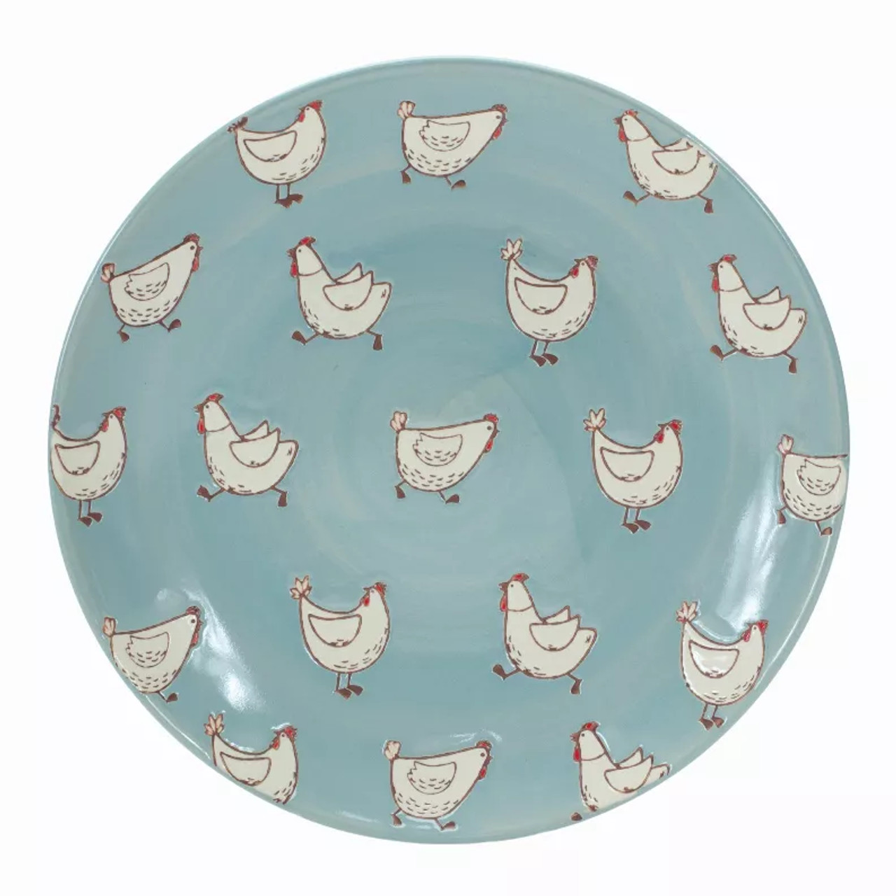 Plate (Set of 4) 8"D Stoneware