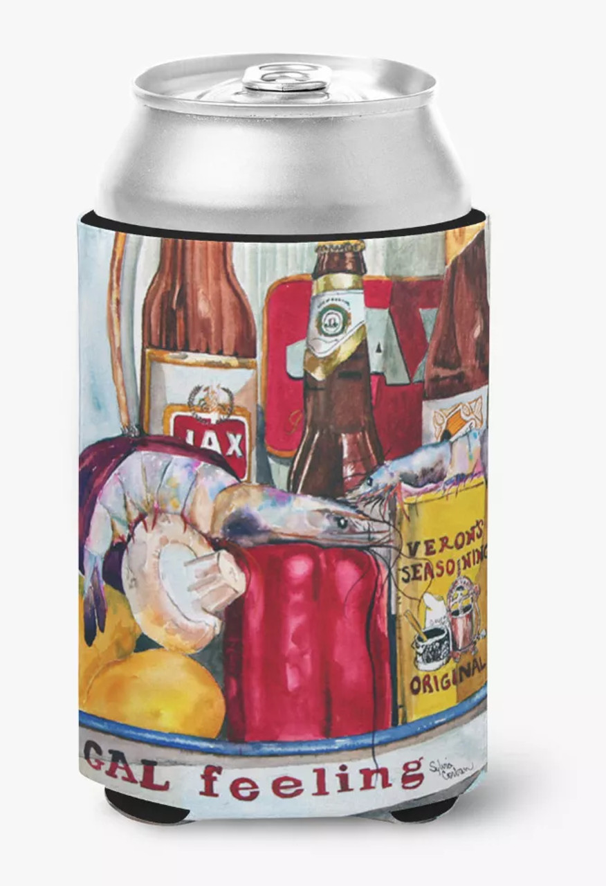 Veron's and New Orleans Beers Can or Bottle Hugger