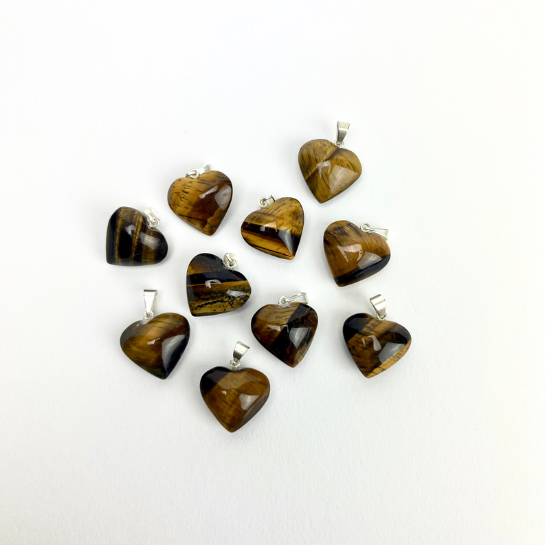 *Mini Heart Pendants | Brazil | 17-18mm