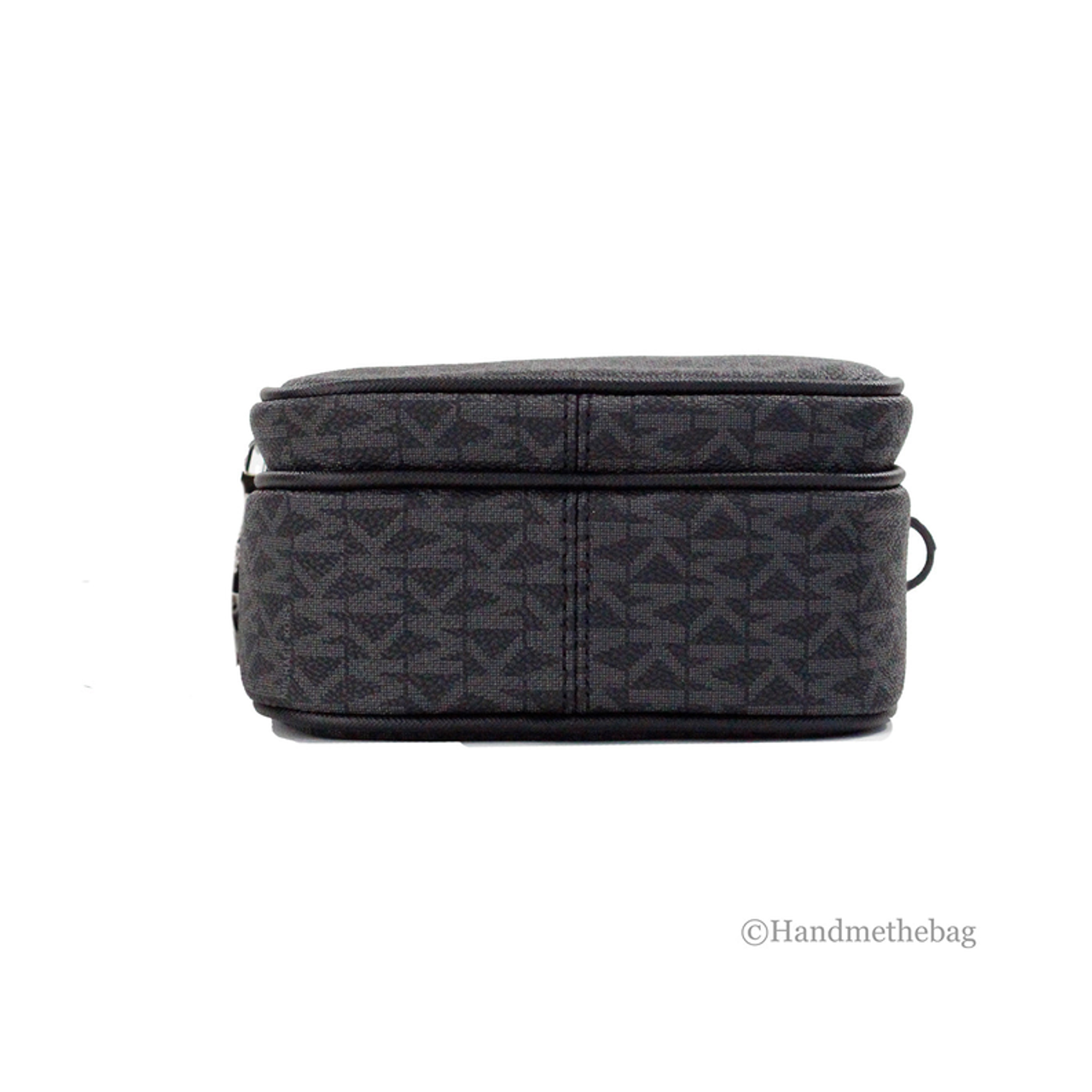 Michael Kors Flight Black PVC North South Chain Crossbody Michael Kors Flight Black PVC North South Chain Crossbody