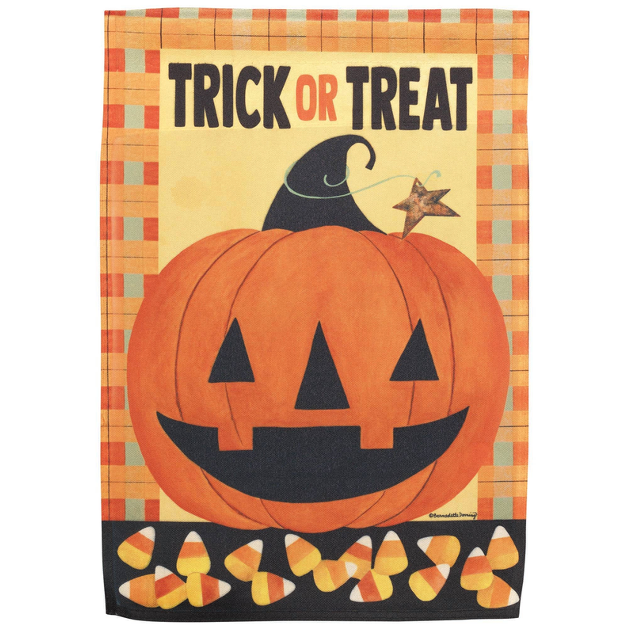Jack-O-Lantern Print Flag Jack-O-Lantern Print Flag