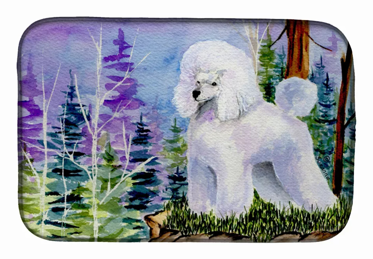 Poodle Dish Drying Mat