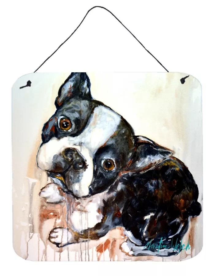 Boston Terrier Jake The Look Wall or Door Hanging Prints