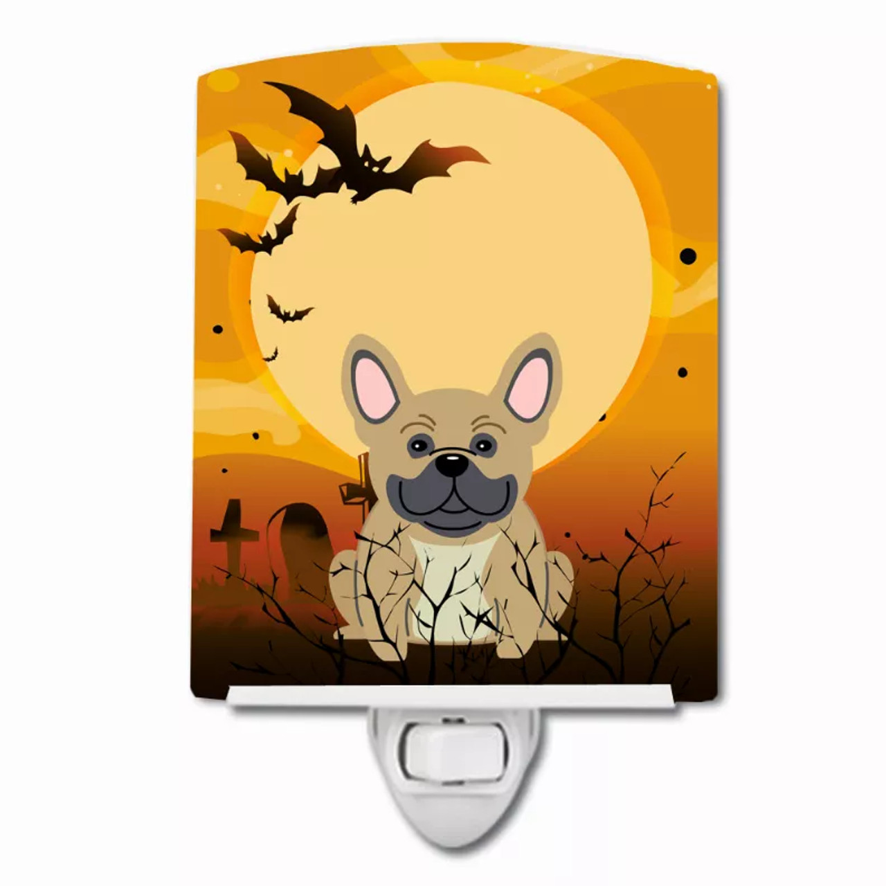 Halloween Design with Dog Ceramic Night Light - S000213B001695P099813V000