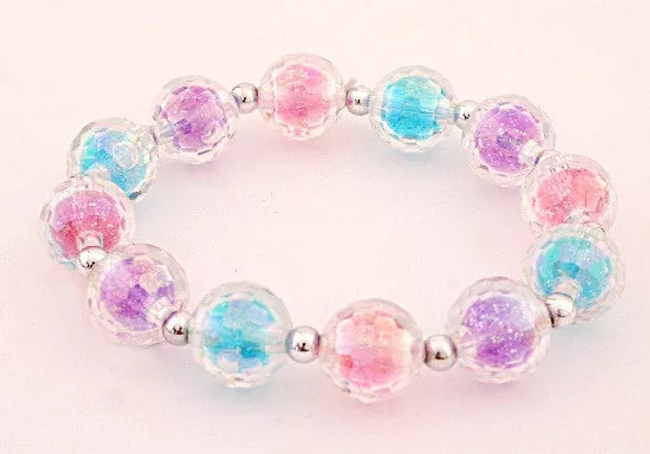 Multi Color Stretch Bead Pony - 1399-10