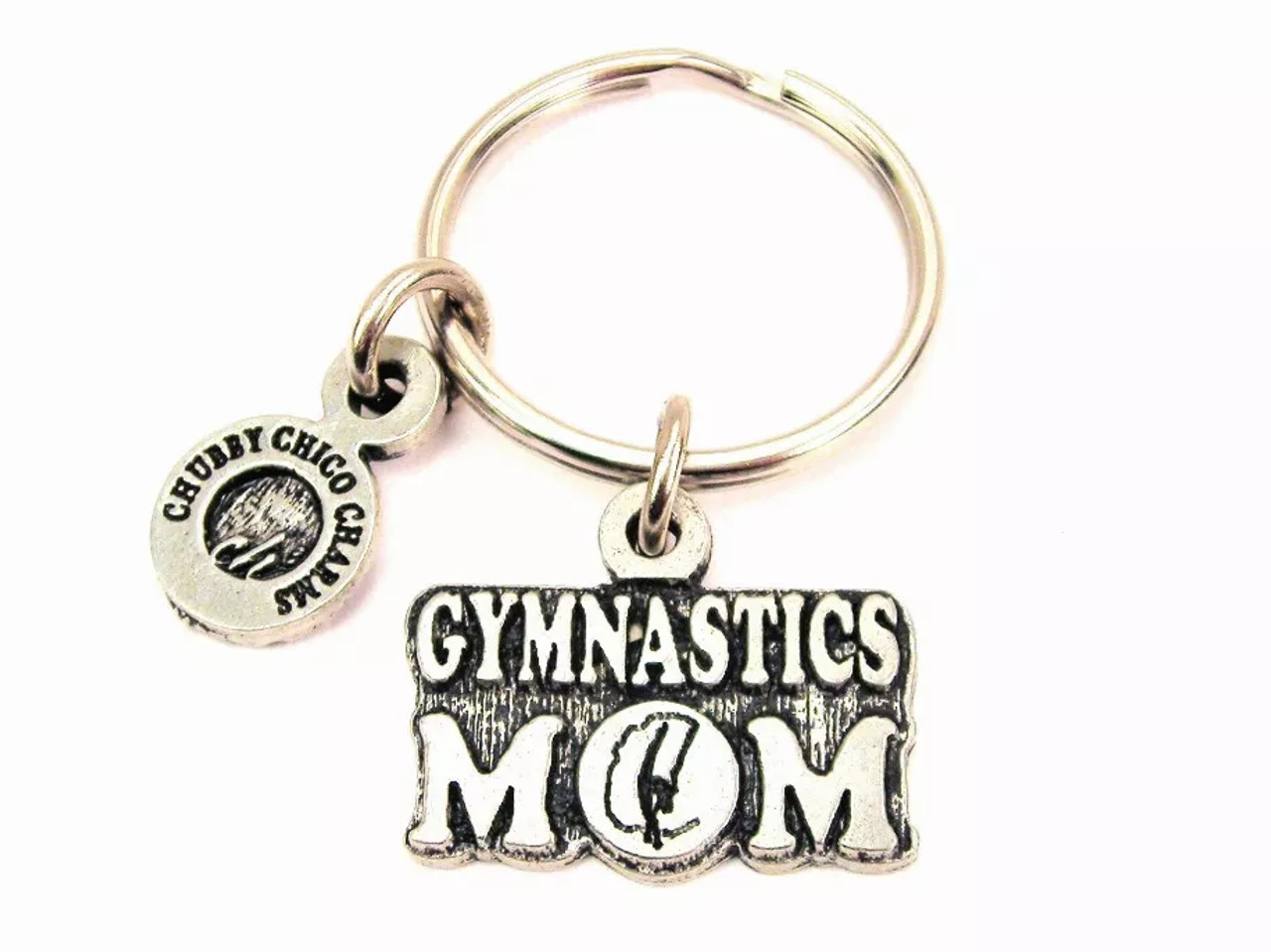 Gymnastics Mom Key Chain