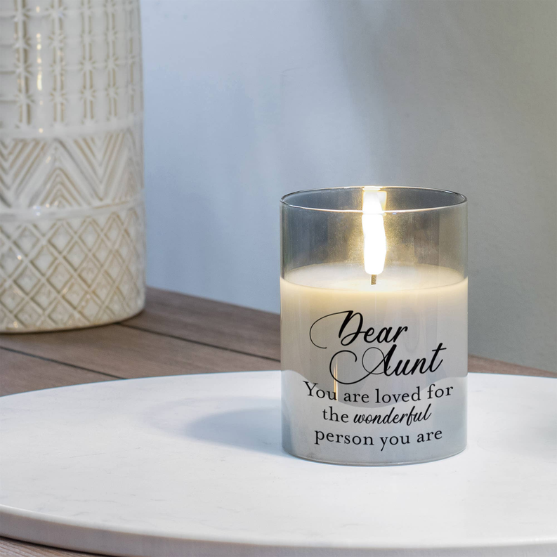 Led Candle Dear Aunt, You Are Loved