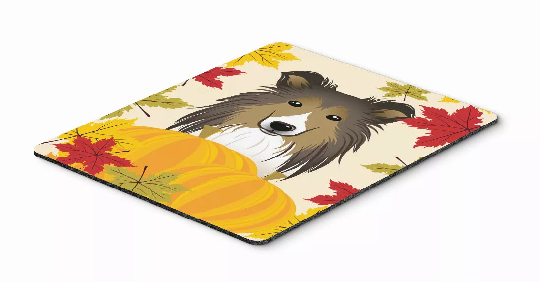 Dog Breed Thanksgiving Mouse Pad, Hot Pad or Trivet - S000213B001695P061515V000