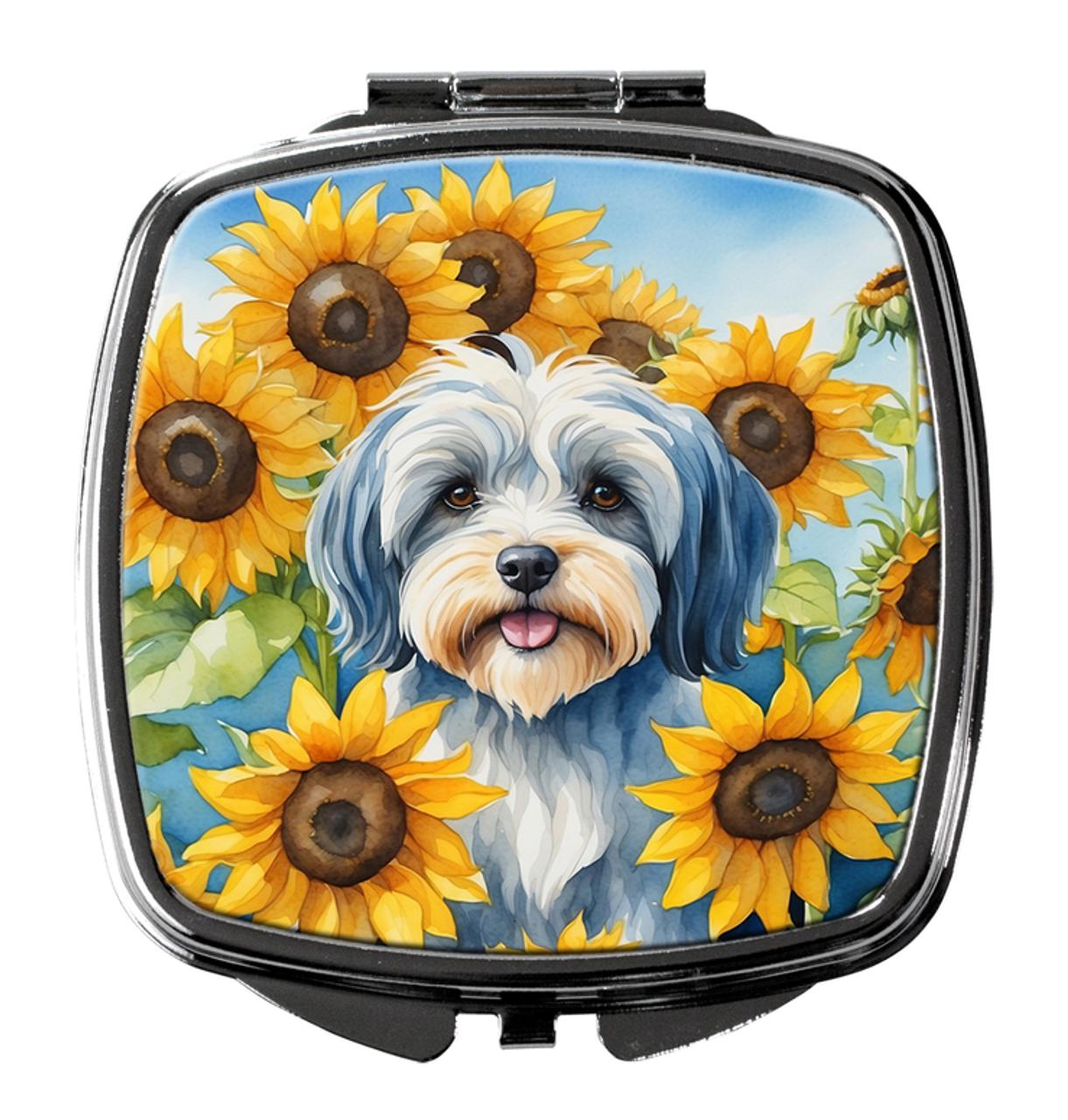 Tibetan Terrier Compact Mirror