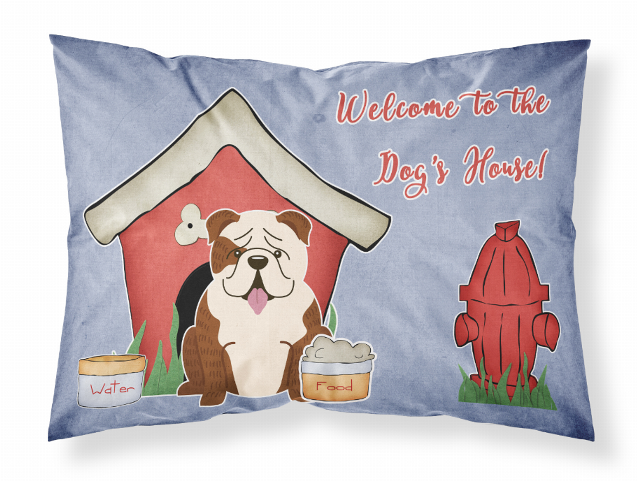 Dog House Collection Fabric Standard Pillowcase - BB2875PILLOWCASE