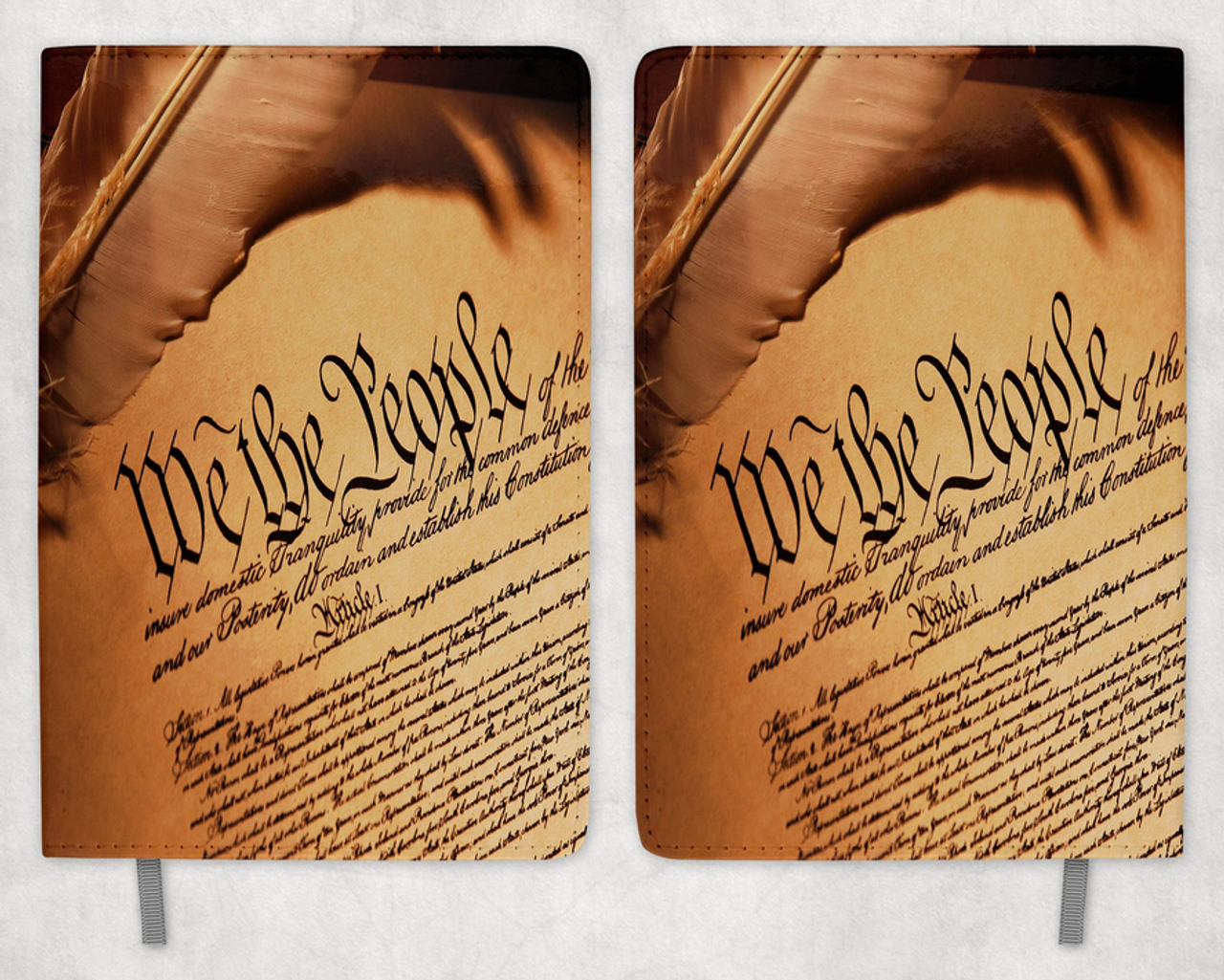 We The People Printed 8 Inch  A-5 Journal