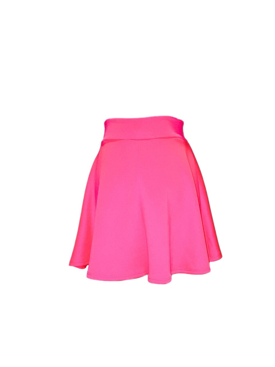 Pleated Skater Skirt Hot Pink Pleated Skater Skirt Hot Pink