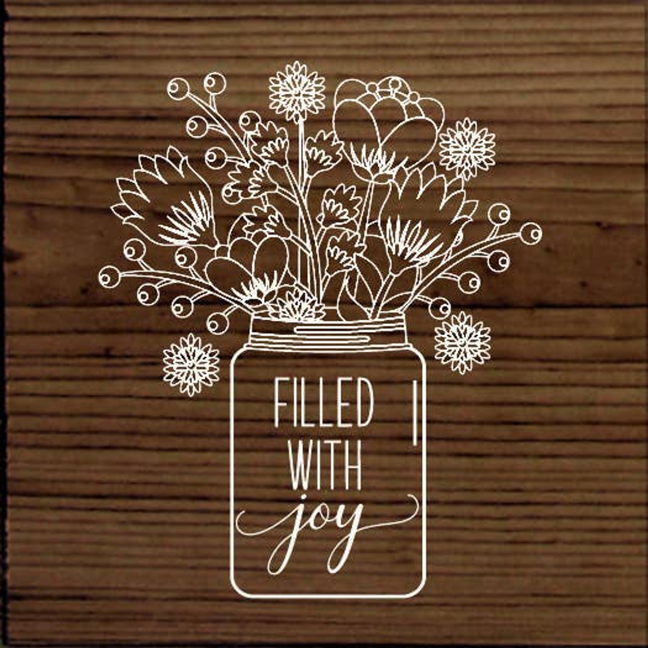 Filled With Joy Vase - 1406SC-t6352