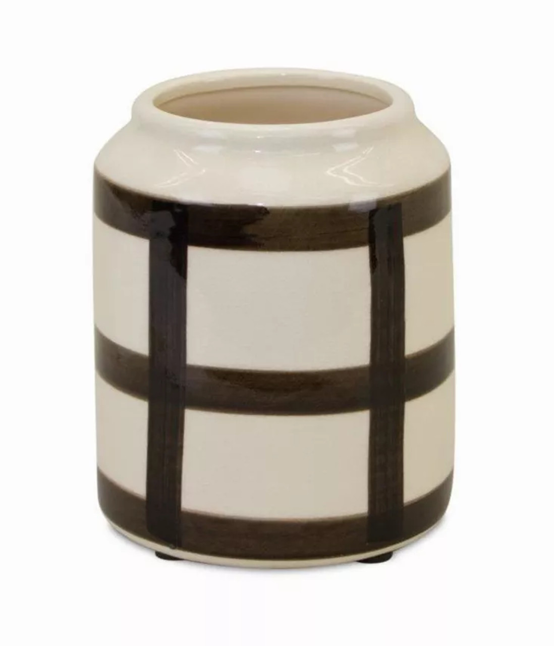 Vase 5"D x 6"H Terra Cotta