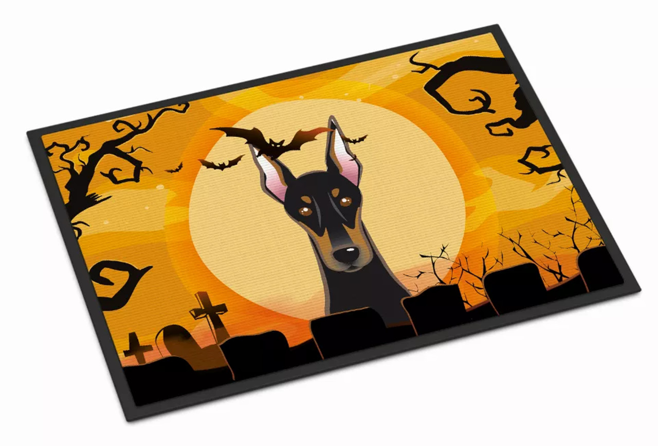 Halloween Dogs Indoor or Outdoor Mat - S000213B001695P057364V013