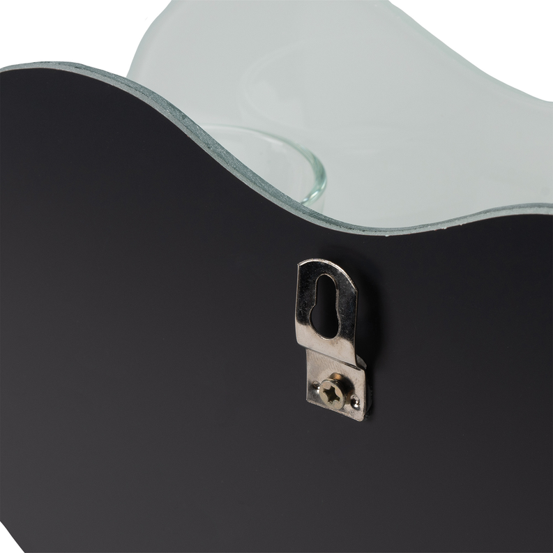 Glass Wall Tealight Matt. 22:37 Love