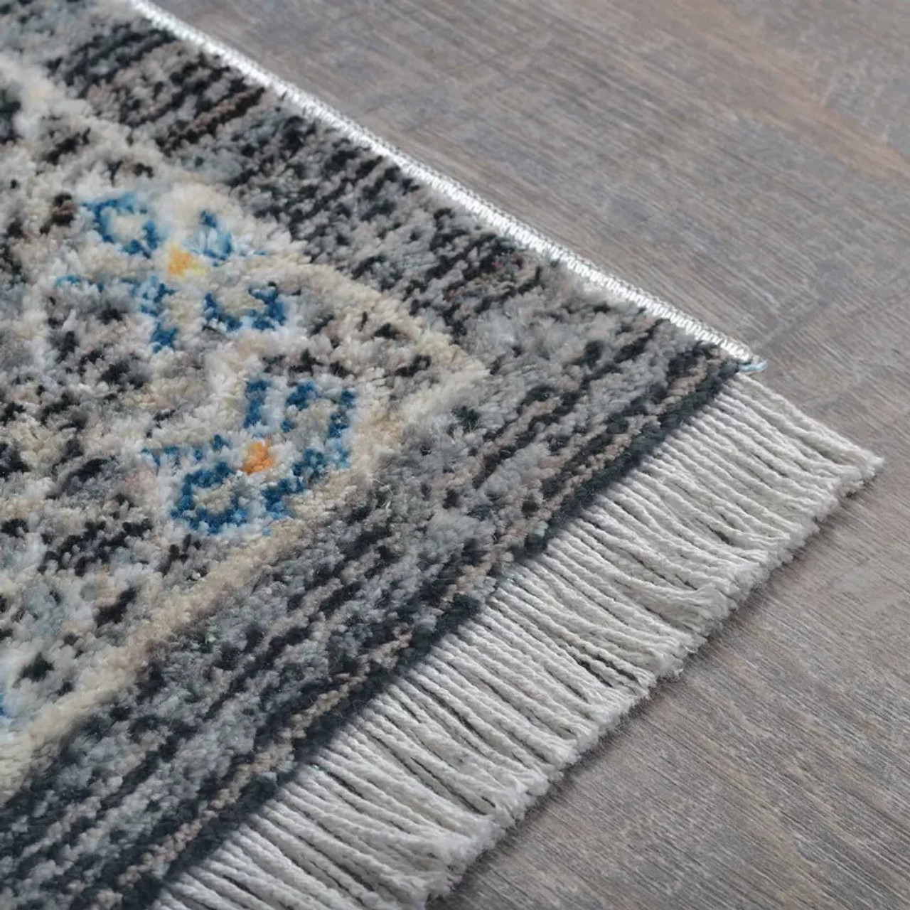Rugsotic Carpets Machine Woven Crossweave Polyester Area Rug Oriental - S001733B002199P000127V066