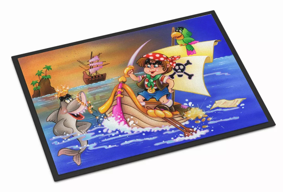 Pirate Indoor or Outdoor Mat
