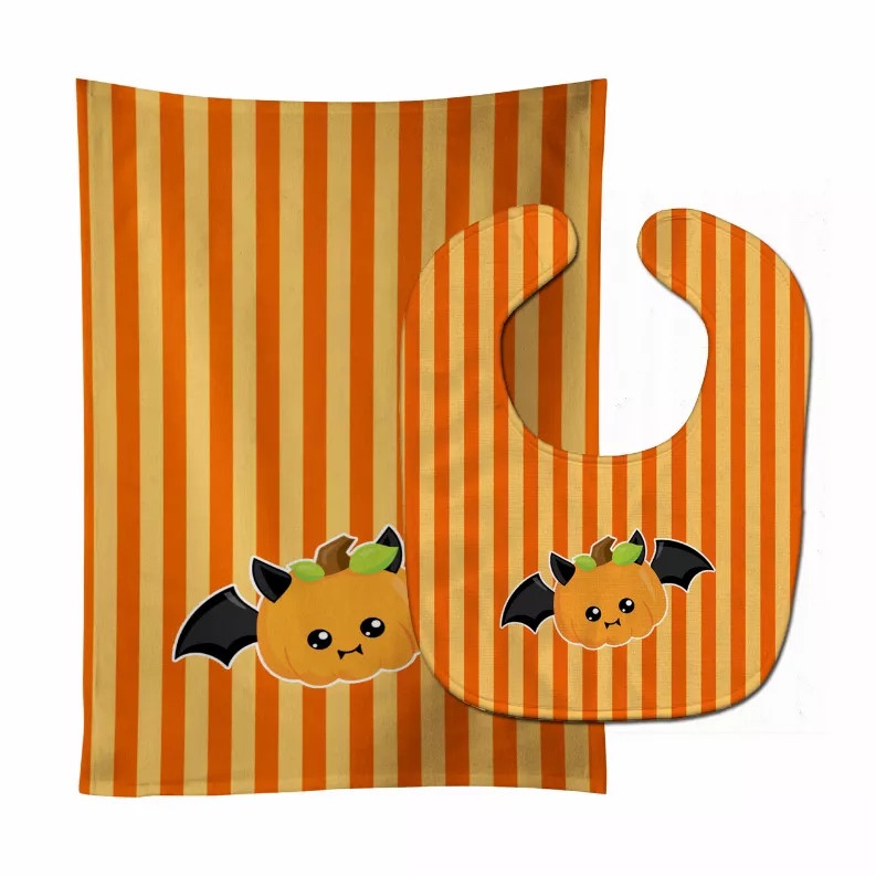 Halloween Baby Bib & Burp Cloth - BB6959STBU