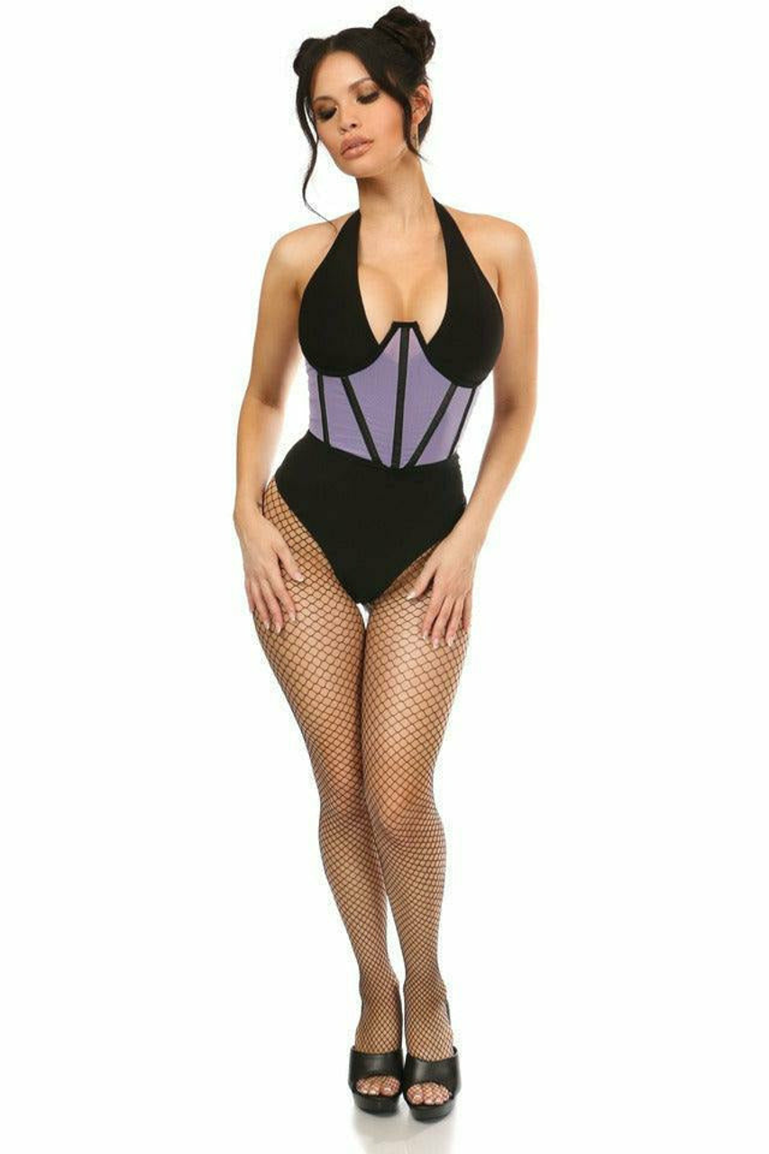 Lavish Mesh Open Cup Waist Cincher - LV-1196-S