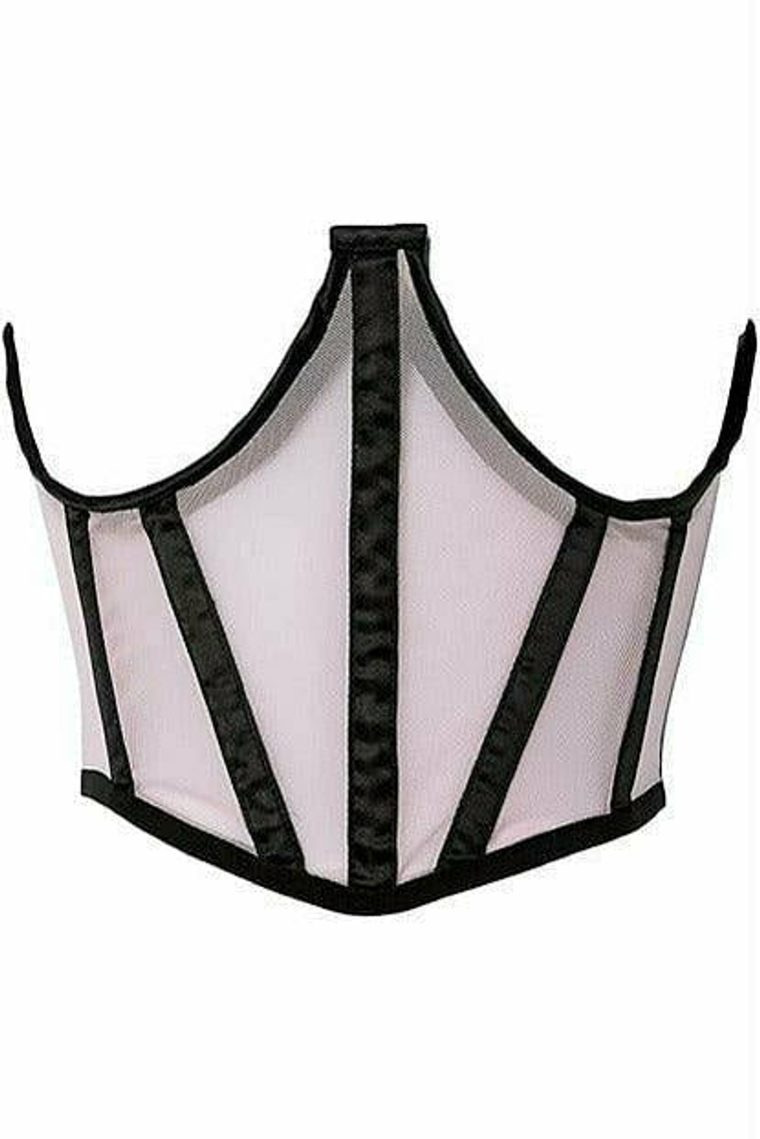 Lavish Mesh Open Cup Waist Cincher - LV-1195-3X