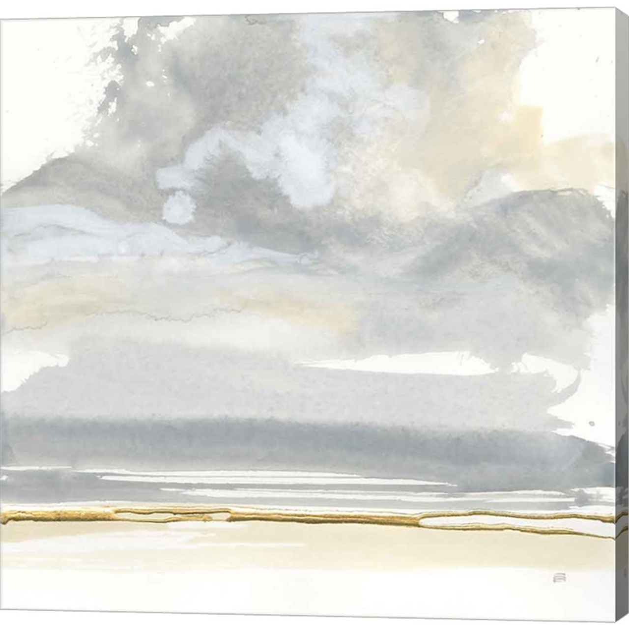 Cumulus Gray I by Chris Paschke, Canvas Art