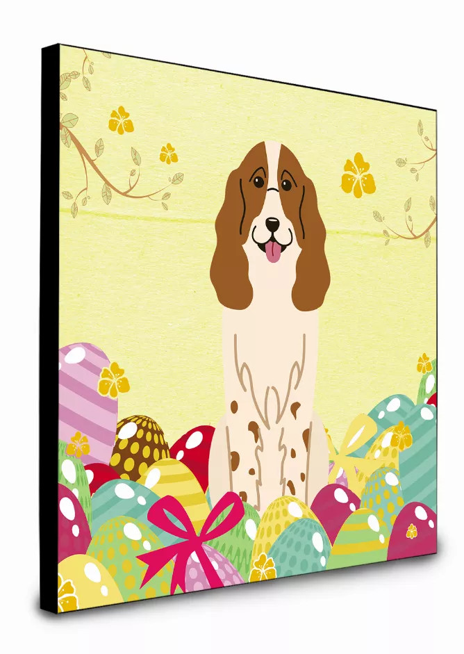 Easter Eggs Dog Artwork Wall Panel - S000213B001695P015086V028