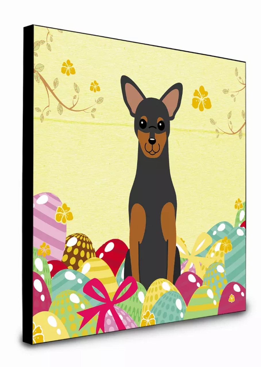 Easter Eggs Dog Artwork Wall Panel - S000213B001695P015086V025