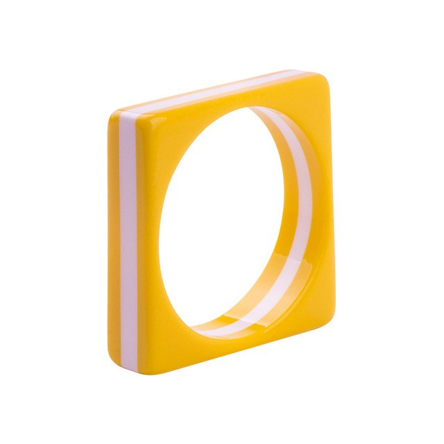 Square Resin Bangle