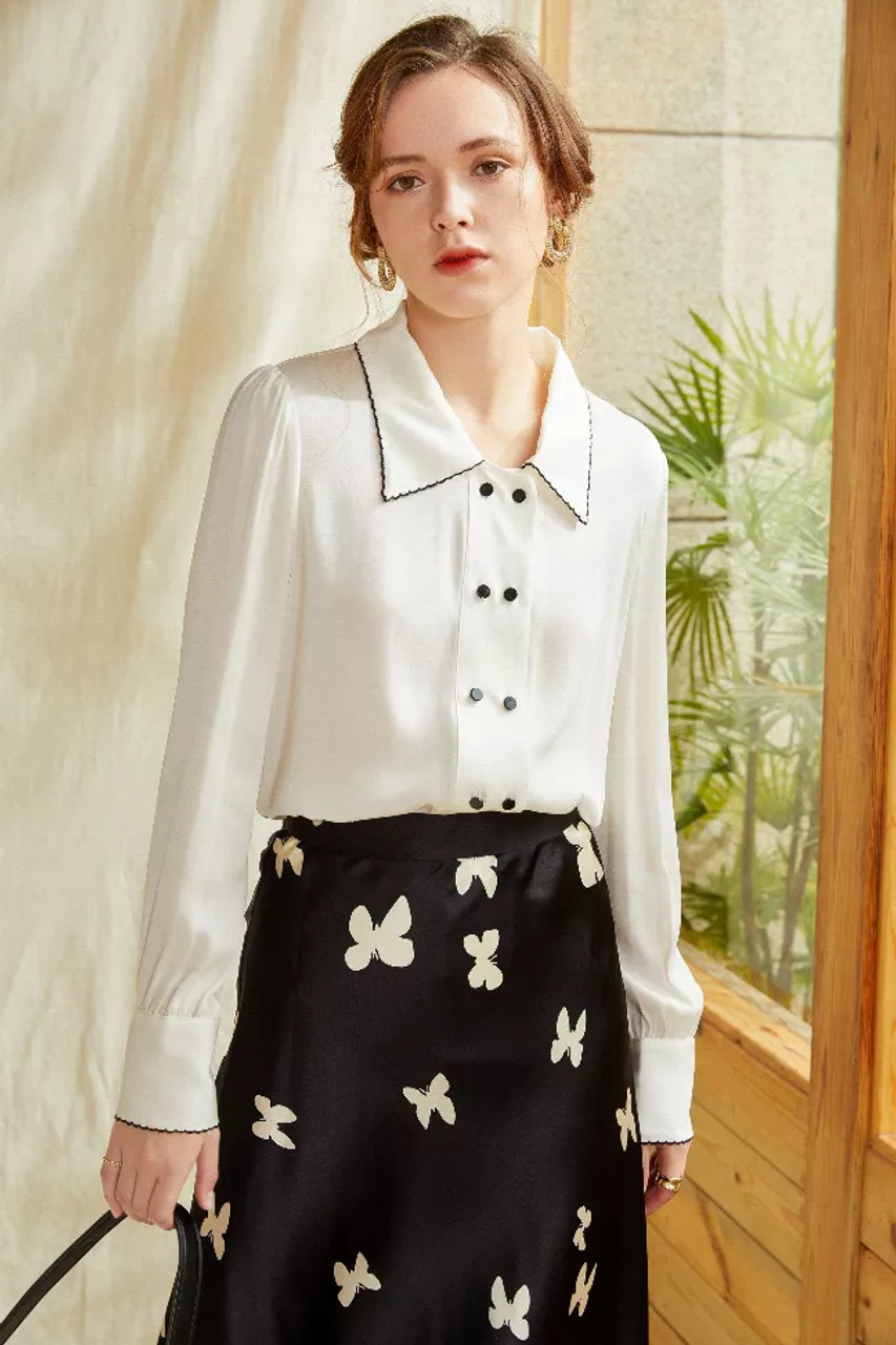 Fangyan | Butterfly Silk Skirt Fangyan | Butterfly Silk Skirt