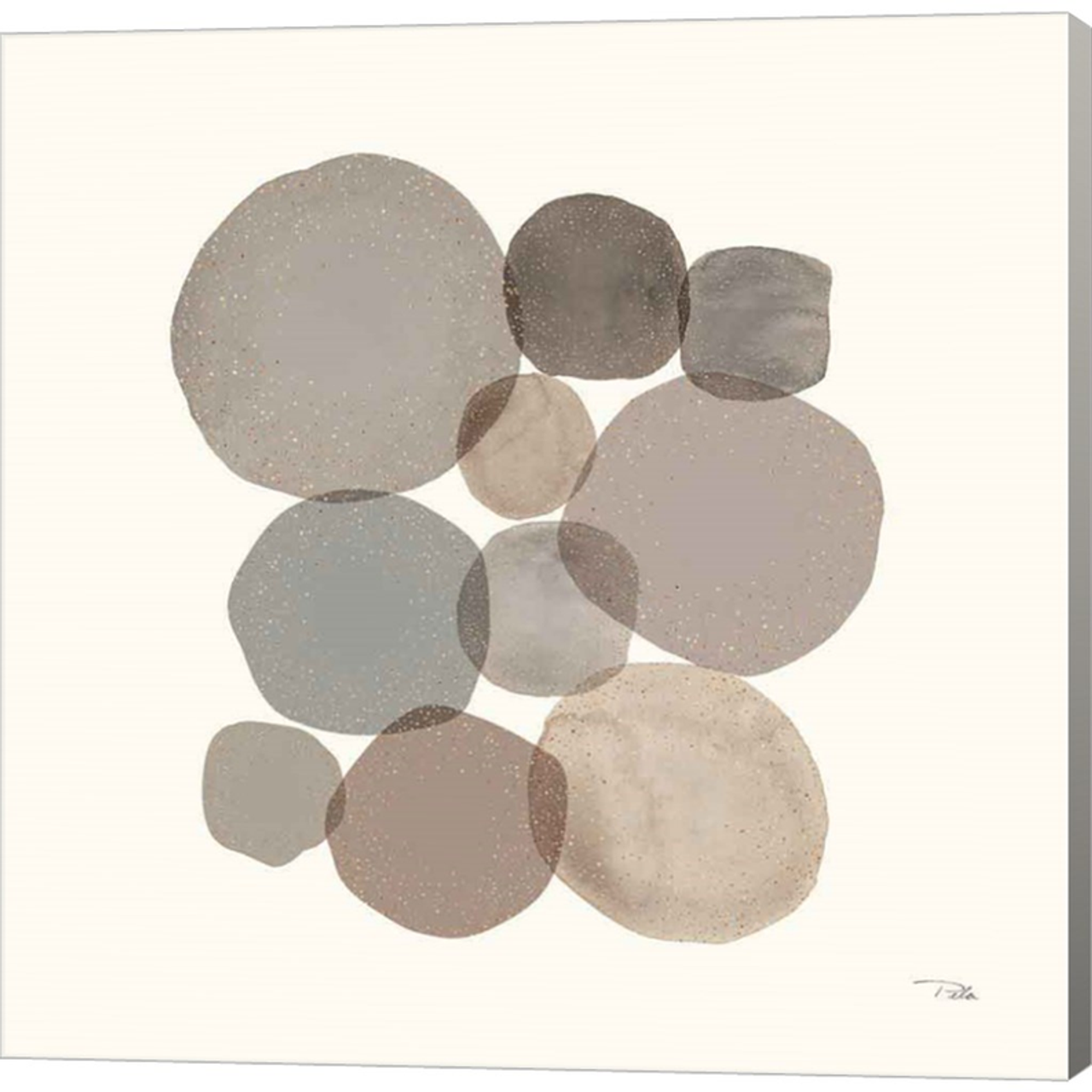 Stone Echoes neutral III by Pela, Canvas Art - C1086643-0240000-AAAACMA
