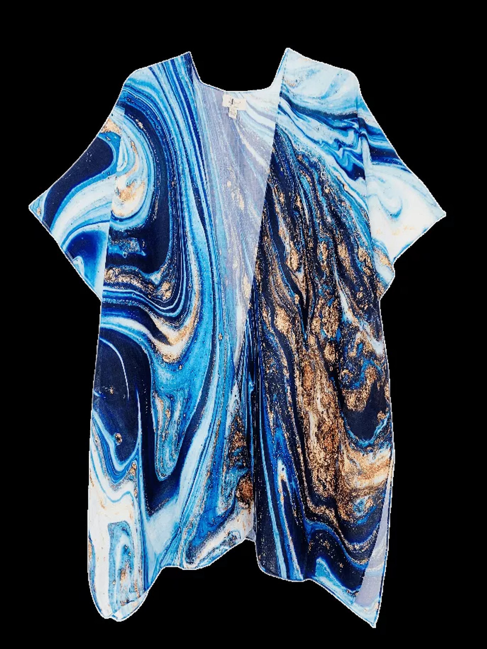 Gold Marble Kimono
