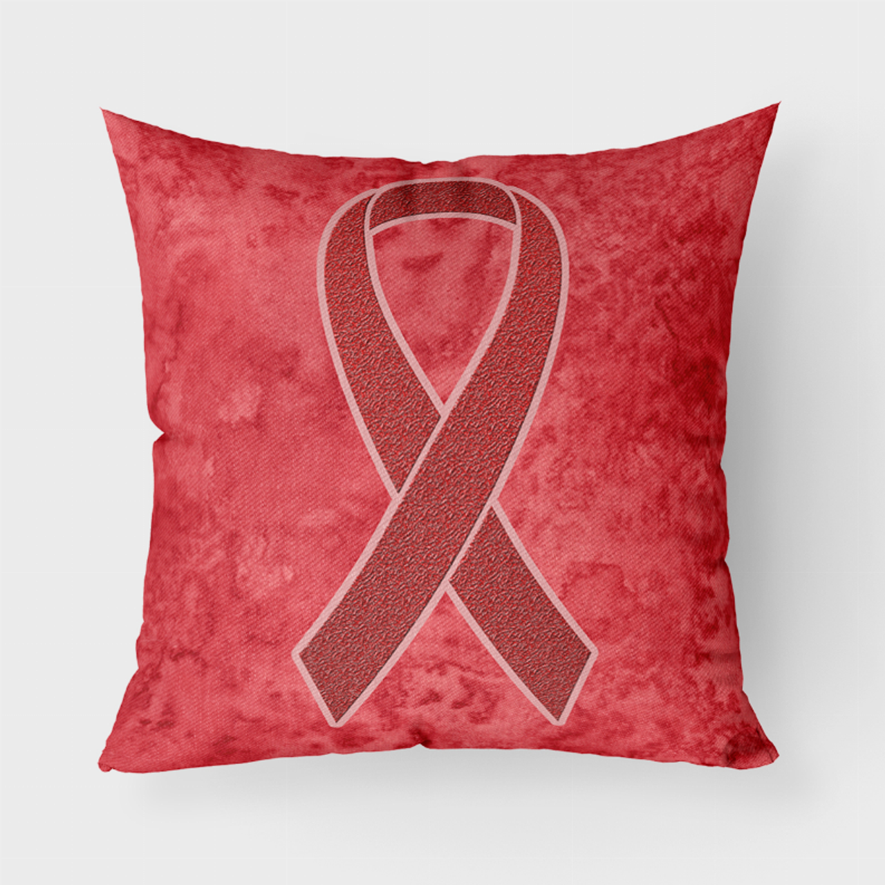 Awareness Fabric Decorative Pillow - AN1213PW1818