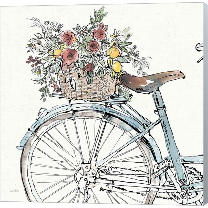 Farmhouse Flea Market Bike II by Anne Tavoletti, Canvas Art - C1087504-0120000-ACCQAMA