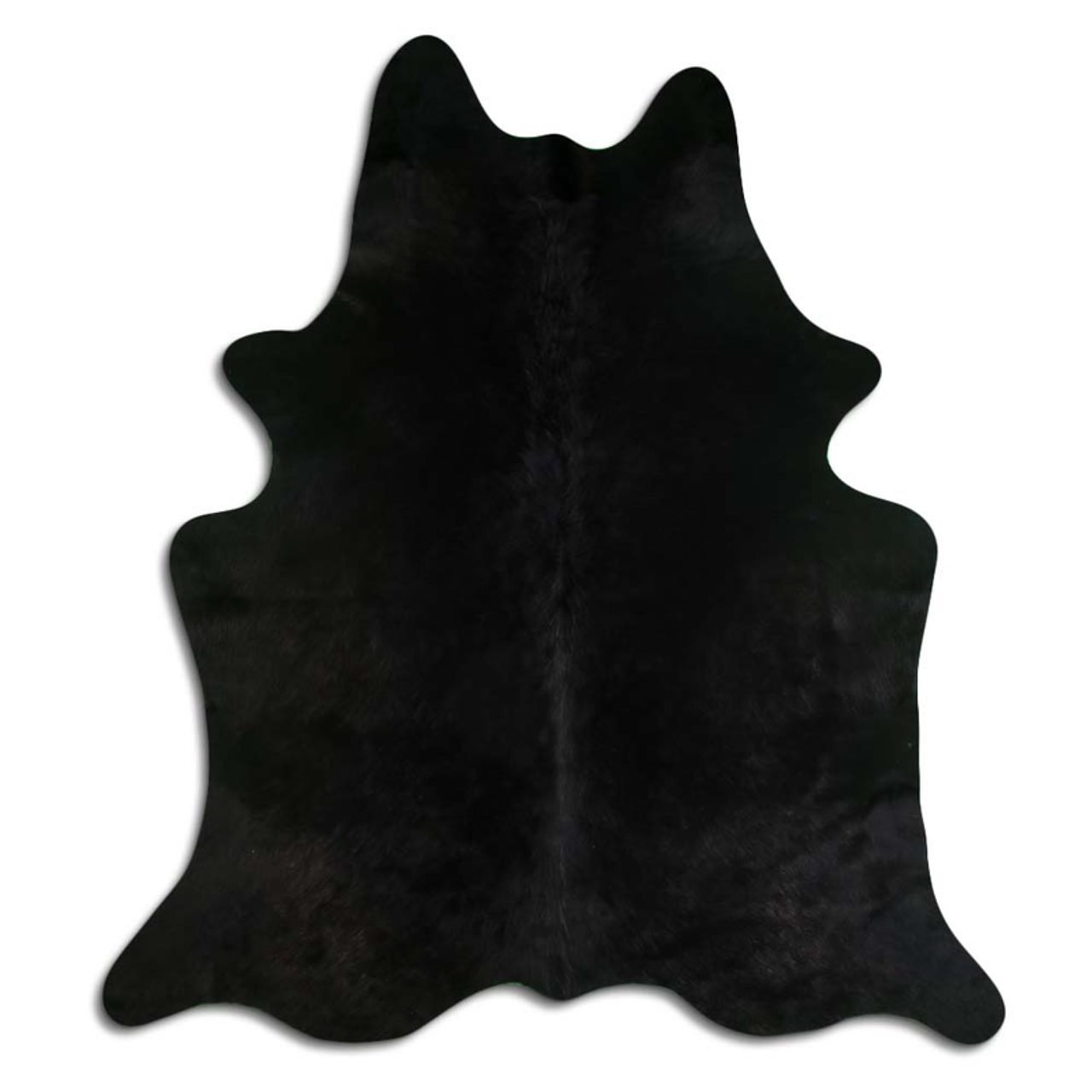 DYED HAIR ON COWHIDE DYED BLACK - CPTBLACK2A-00130647
