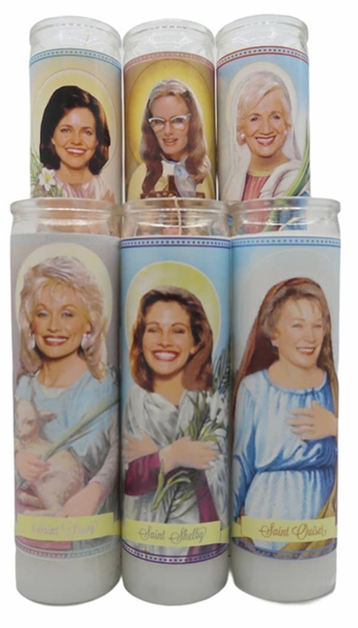 Steel Magnolias Devotional Prayer Saint Candles - Annelle