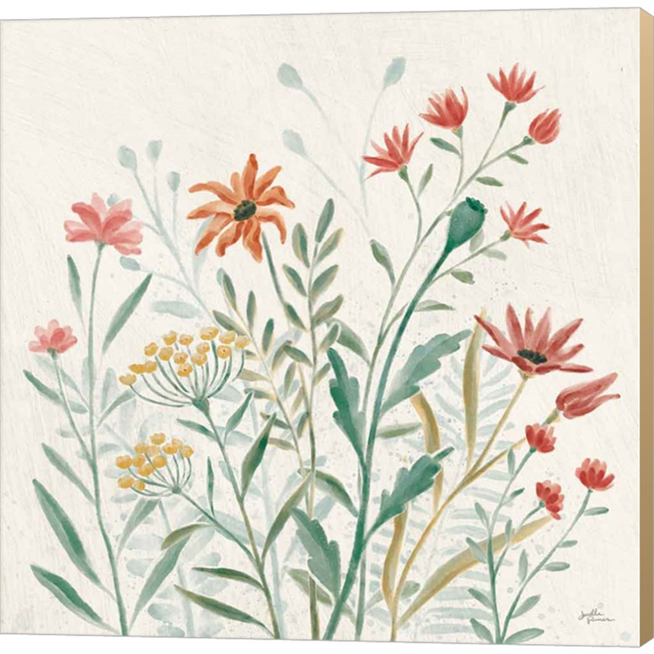 Wildflower Vibes II by Janelle Penner, Canvas Art