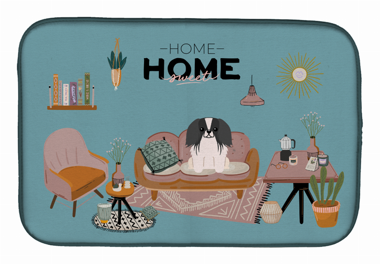 Dog in Sweet Home Dish Drying Mat - CK7950DDM