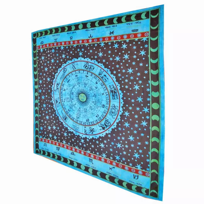 Zodiac Horoscope Astrological Wall Tapestry