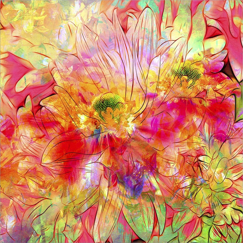 Emotional Journy 33 by Ata Alishahi, Framed Wall Art