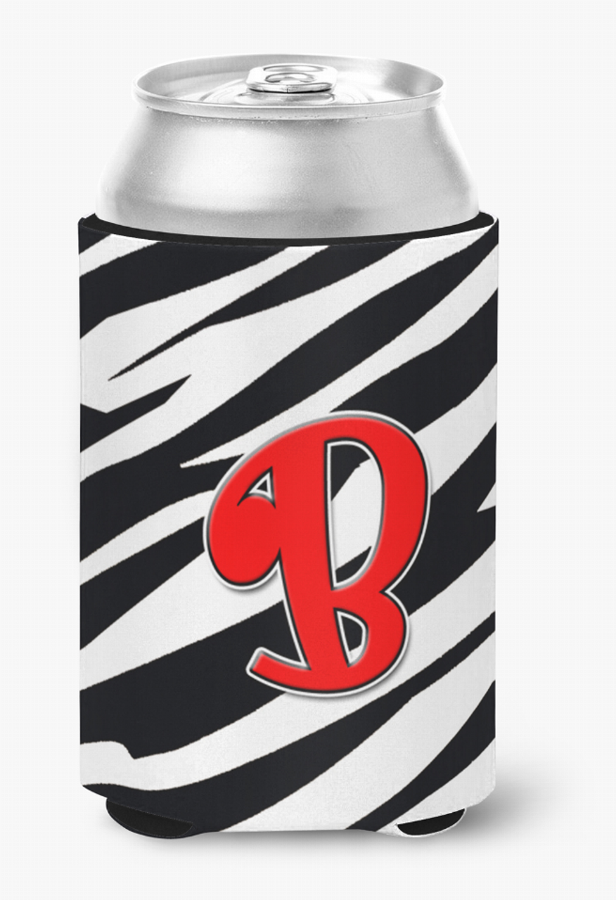 Monogram Letter Can or Bottle Hugger - CJ1024-BCC