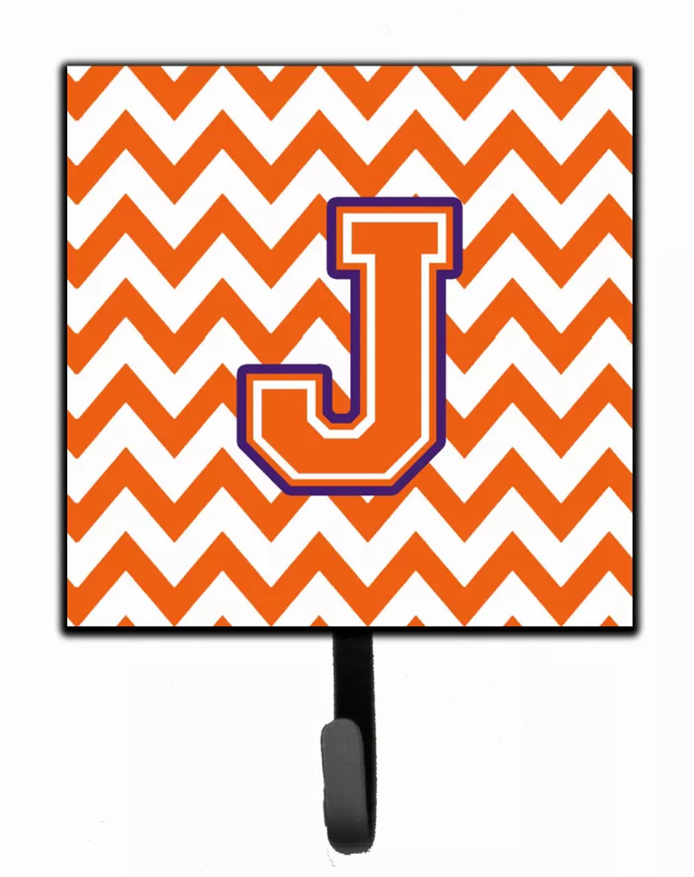 Letter Chevron Orange and Regalia Leash or Key Holder - S000213B001695P065942V010