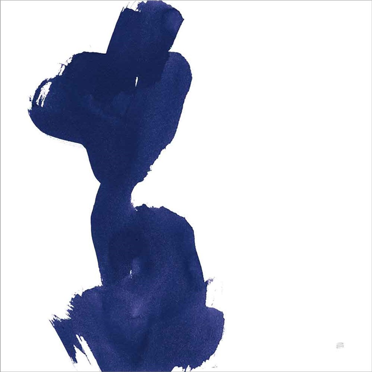 Swash I Indigo by Chris Paschke, Canvas Art - C1087671-0240000-8CAAAMA